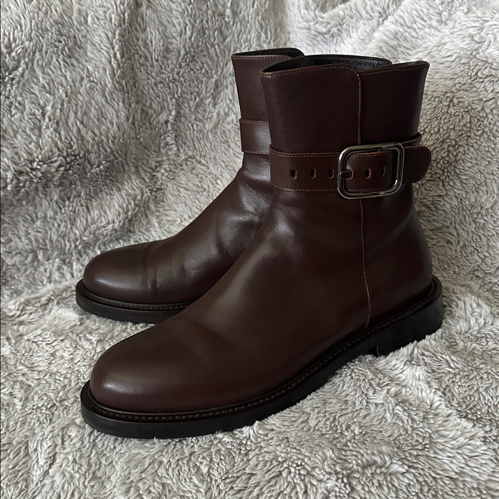 La Canadienne - Brown Leather Ankle Boots